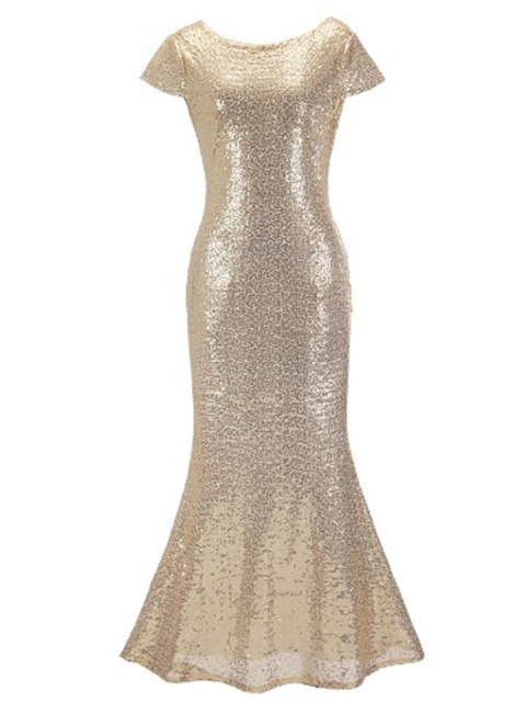 EVE079 All that Glitters Bridesmaid Evening Dress – Gold | Snow White ...